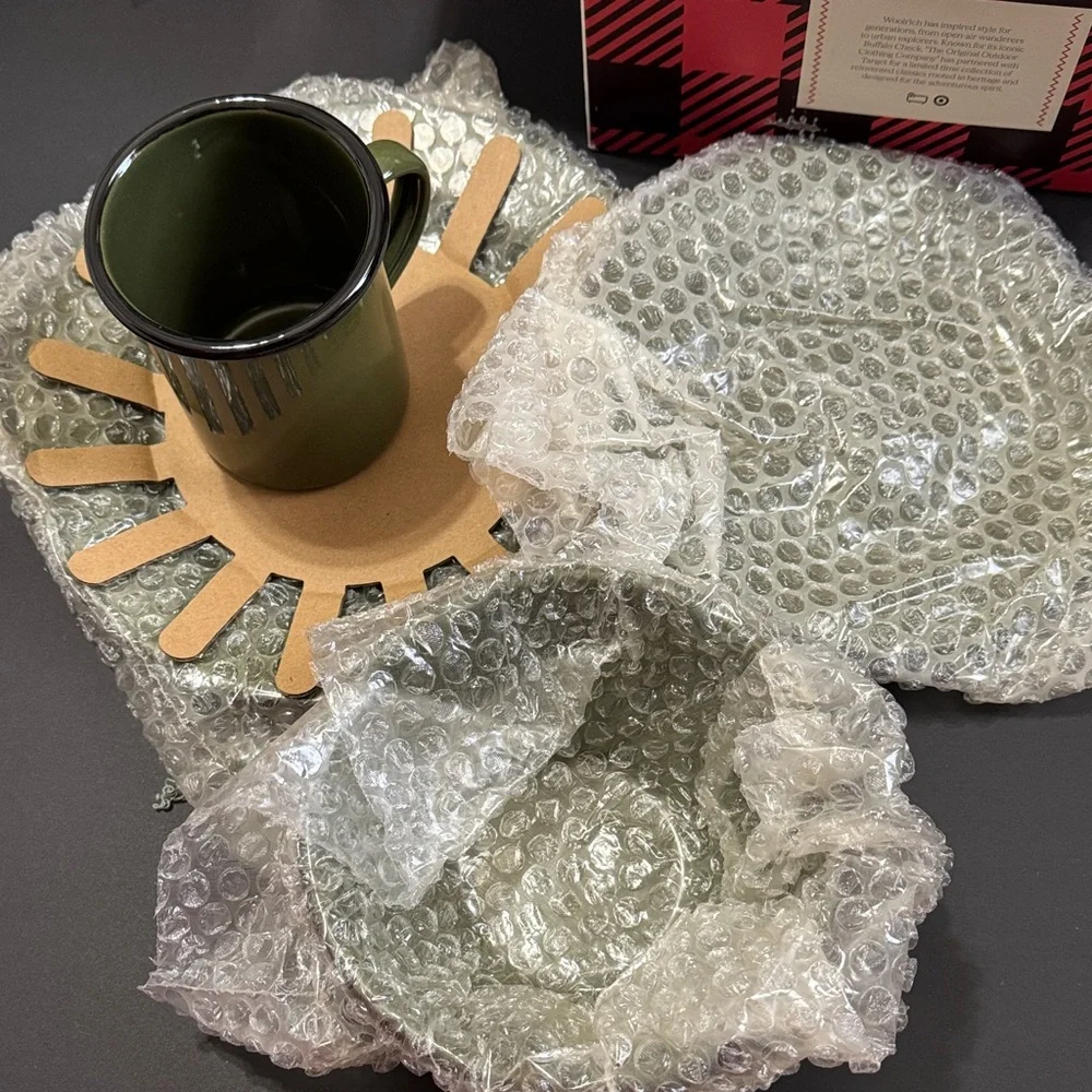 Woolrich Olive Green Ceramic Dinnerware Set